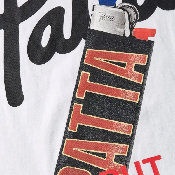 Patta Lighters T-Shirt "White" (1000-290-0095-002)