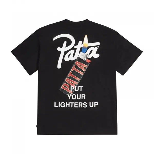 Patta Lighters T-Shirt "Black" (1000-290-0095-001)