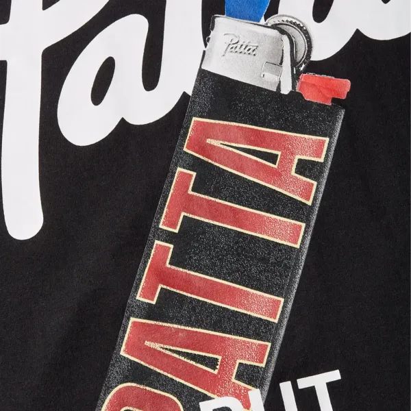 Patta Lighters T-Shirt "Black" (1000-290-0095-001)