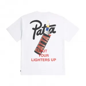 Patta Lighters T-Shirt "White" (1000-290-0095-002)