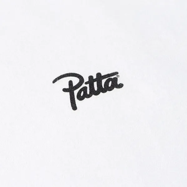 Patta Script Logo T-Shirt "White" (1000-290-0071-002)