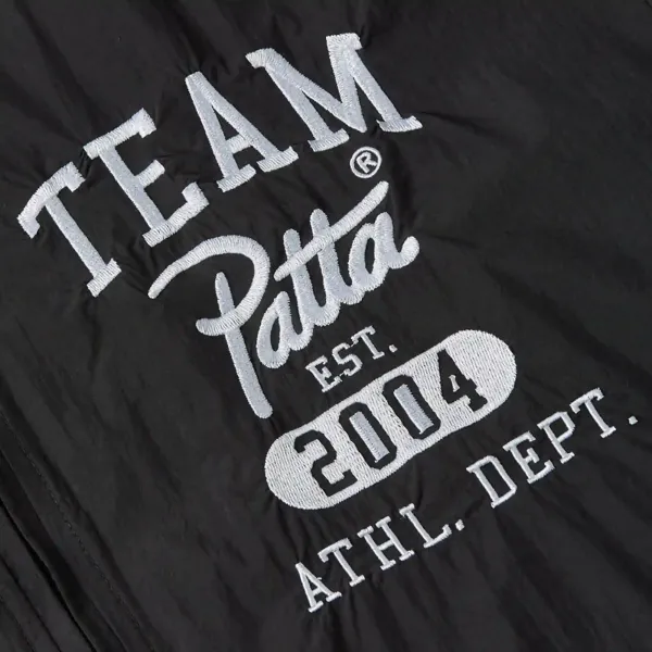 Patta Athletic Nylon Track Jacket "Black" (4550-849-0006-001)