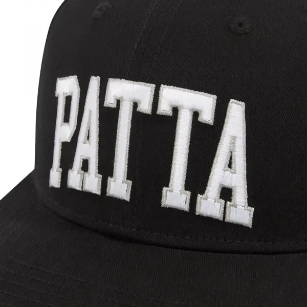 Patta Arc Logo Snapback Cap "Black" (4150-339-0020-001)
