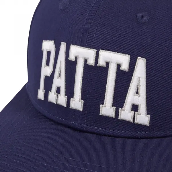Patta Arc Logo Snapback Cap "Estate Blue" (4150-339-0020-204)