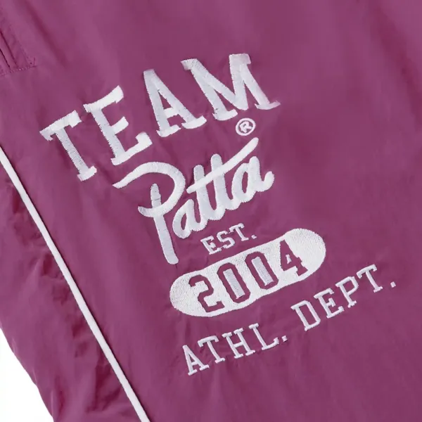 Patta Athletic Nylon Track Pants "Boysenberry" (4550-365-0003-209)