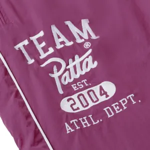 Patta Athletic Nylon Track Pants "Boysenberry" (4550-365-0003-209)