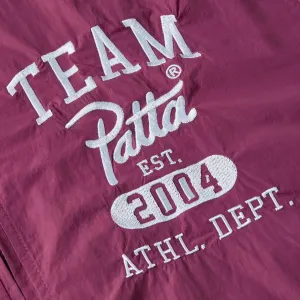 Patta Athletic Nylon Track Jacket "Boysenberry" (4550-849-0006-209)