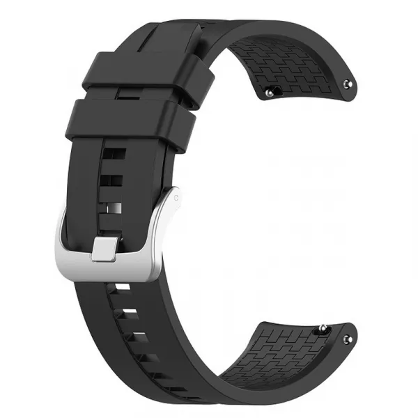 BStrap Silicone Cube remienok na Garmin Vivoactive 4, black (SHU004C0109)