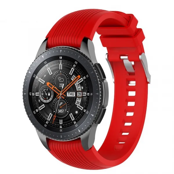 BStrap Silicone Davis remienok na Garmin Venu 2, red (SSG008C0610)