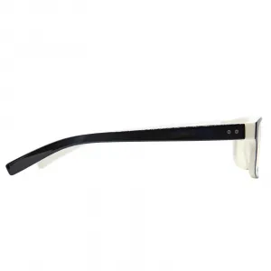Okuliare na Počítač PCG05 čierno/biely plastový rám +1,0