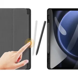Dux Ducis Domo puzdro na Samsung Galaxy Tab S9 FE, čierne