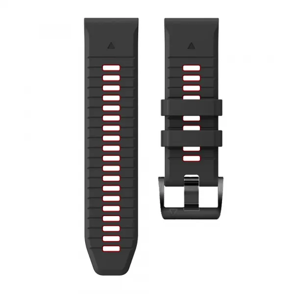 Tech-Protect Iconband remienok na Garmin Fenix 5x / 5x Plus / 6x / 6x Pro / 7x / 8 51mm, black/red