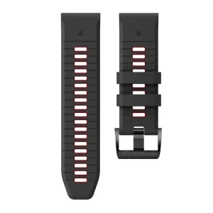 Tech-Protect Iconband remienok na Garmin Fenix 5x / 5x Plus / 6x / 6x Pro / 7x / 8 51mm, black/red