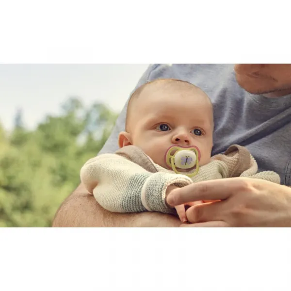Philips AVENT Cumlík Ultra air nočný 0-6m dievča 2ks