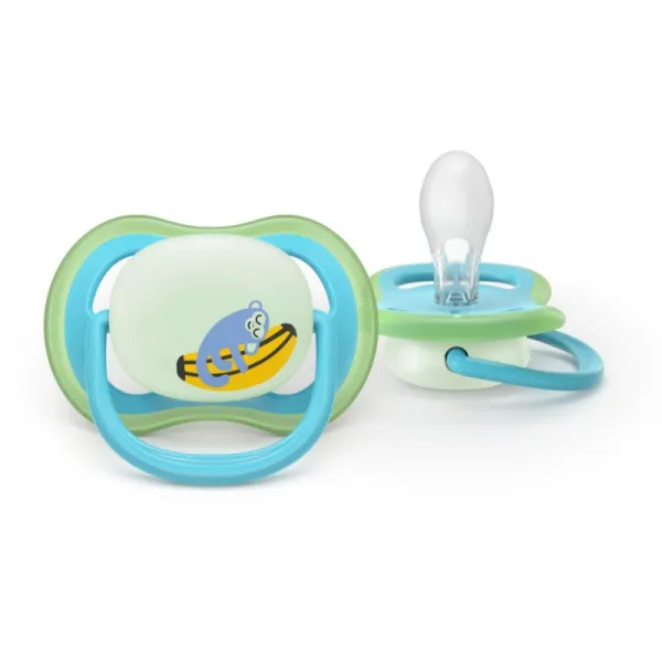 Philips AVENT Cumlík Ultra air nočný 6-18m chlapec 2ks