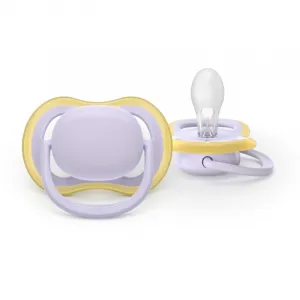Philips AVENT Cumlík Ultra air fialová/žltá 0-6m dievča 2ks