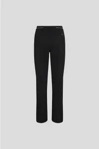 Nohavice Karl Lagerfeld Tailored Waist Zip Pants Black
