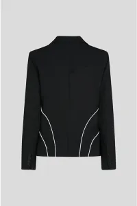Sako Karl Lagerfeld Bw Tailored Piping Blazer White/Black
