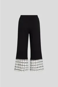 Tepláky Karl Lagerfeld Boucle Mix Sweatpants Black
