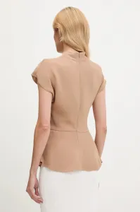 Blúzka Karl Lagerfeld zelená farba, jednofarebná, A3W11017