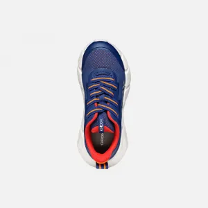 Dark Blue Boys' Geox Flexyper Fast Sneakers - Boys