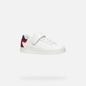 White boys' sneakers Geox Eclyper - Boys