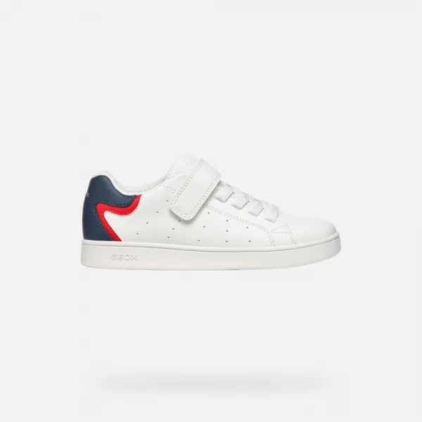 White boys' sneakers Geox Eclyper - Boys