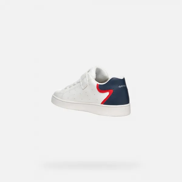 White boys' sneakers Geox Eclyper - Boys