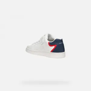 White boys' sneakers Geox Eclyper - Boys