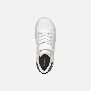 White boys' sneakers Geox Eclyper - Boys