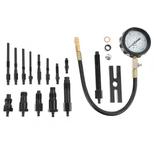 GEKO G02515 – tester kompresného tlaku pre dieselové motory so sadou adaptérov