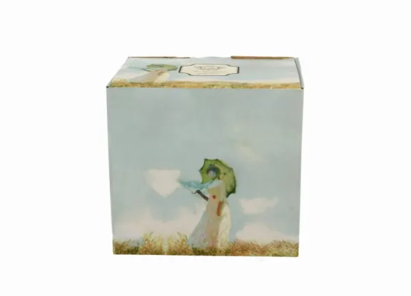 Duo Porcelánový hrnček Monet Žena s dáždnikom 430 ml viacfarebný