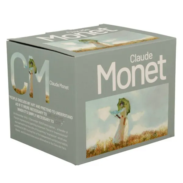 Duo Porcelánový hrnček Monet Woman with Parasol I. 430 ml viacfarebný