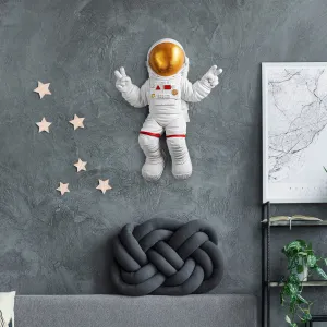 Wallity Nástenná dekorácia Astronaut biela/zlatá