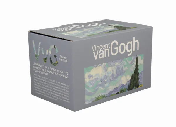 Duo Súprava 2 ks porcelánových hrnčekov Van Gogh Wheat Field 350 ml viacfarebná