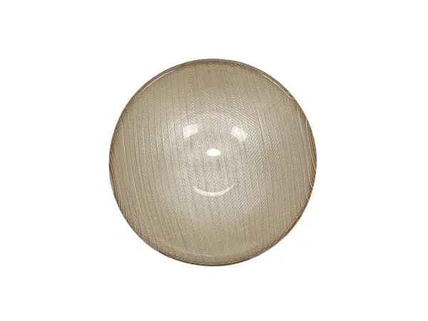 Siaki Collection Sklenená servírovacia misa 15 cm šampanská
