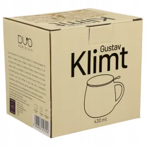 Duo Porcelánový hrnček Klimt Ecru Strom života I. 430 ml ecru/viacfarebný
