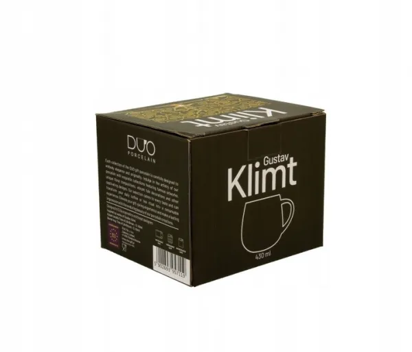Duo Porcelánový hrnček Klimt Strom života 430 ml viacfarebný