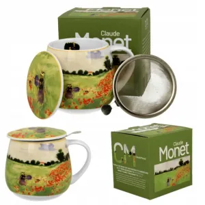 Duo Porcelánový hrnček Makové pole Monet 430 ml viacfarebný