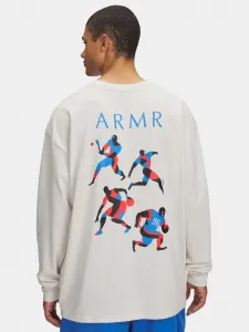 Men's Under Armour UA HWT MODERN SPORT OS LS-WHT T-Shirt - Men's