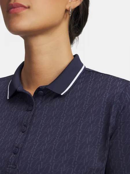 Under Armour UA Playoff Jacquard Polo-BLU Women's T-Shirt - Women's