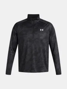 Men's Under Armour UA Tech 2.0 1/2 Zip-BLK T-Shirt - Men's