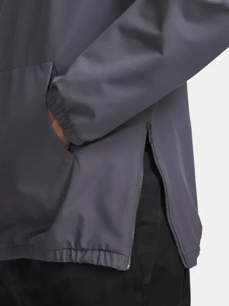 Men's Under Armour UA Unstoppable Wvn Hoodie-GRY - Men's