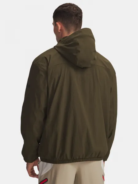 Men's Under Armour UA Unstoppable Txt Woven Jacket Jkt-GRN - Mens
