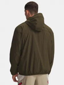 Men's Under Armour UA Unstoppable Txt Woven Jacket Jkt-GRN - Mens