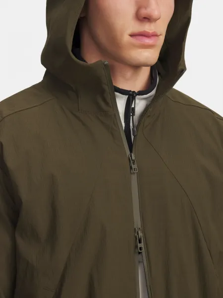 Men's Under Armour UA Unstoppable Txt Woven Jacket Jkt-GRN - Mens