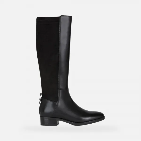 Black women's boots Geox Felicity - Women's