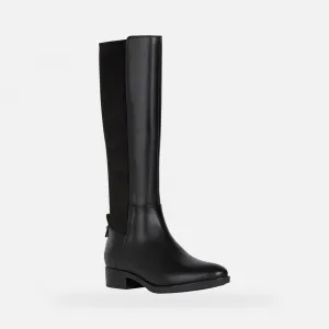 Black women's boots Geox Felicity - Women's