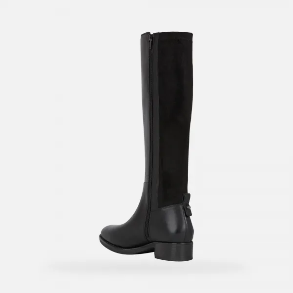 Black women's boots Geox Felicity - Women's