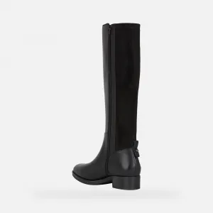Black women's boots Geox Felicity - Women's